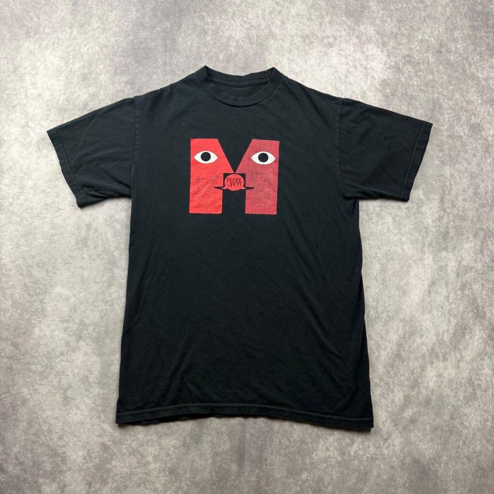 Pearl Jam 2013 North American Tour T-Shirt Black Graphic Rock Band Tee Mens M